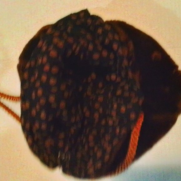 Velvet Purce Master Ernest Made Italy Brown Bag Vintage Ghj1 - Picture 2 of 4